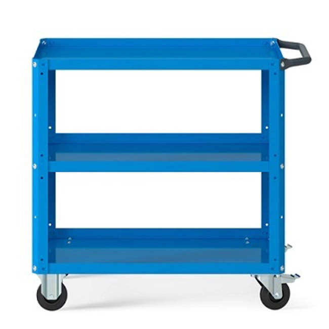 Vendita online Carrello Clever 0906 Small mm.904x515x817H - Blu RAL5012
